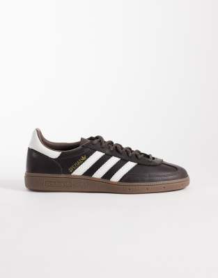  Handball Spezial trainers in dark brown and white