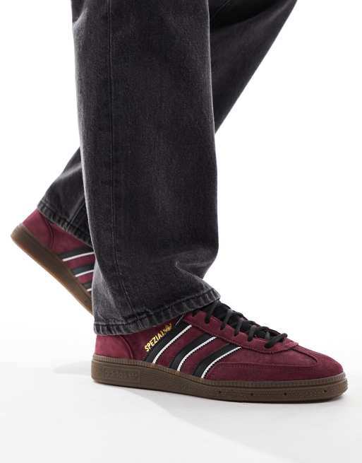 Maroon and sales black adidas