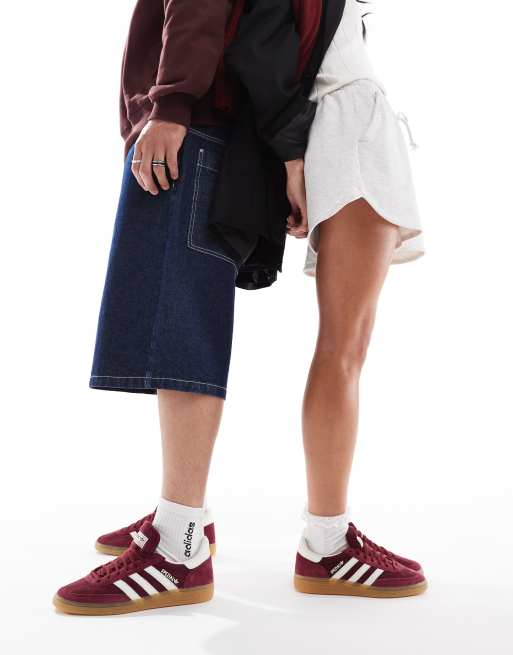 adidas Originals – Handball Spezial – Vinröda sneakers i manchester