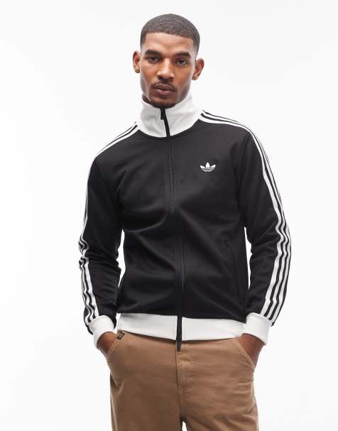 adidas Originals - Haut de survêtement classique - Noir et blanc - view 1