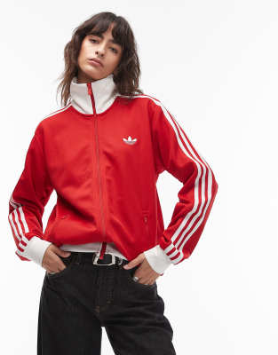 adidas Originals - Haut de survêtement classique - Rouge