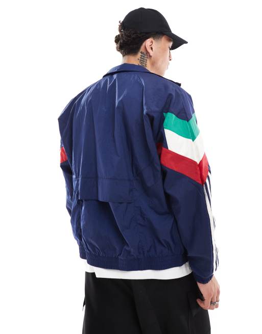 adidas Originals Haut de survêtement Italie Bleu ASOS