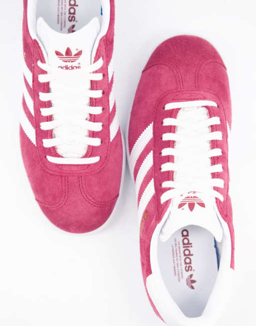 adidas gazelle silver green womens adidas Men's Originals Gazelle Indoor, Maroon Red / 4 main image 0
