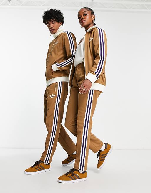 adidas Originals Heritage track pants in brown | ASOS adidas Originals Heritage track pants in brown | ASOS