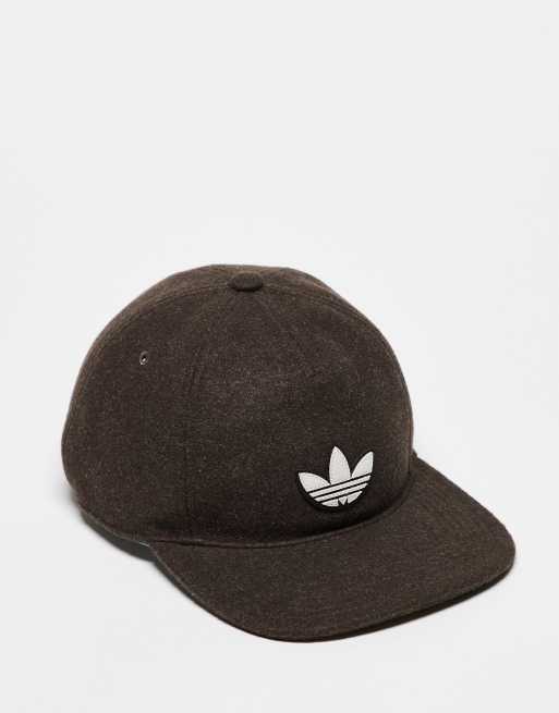 adidas Originals Heritage unisex cap in dark brown
