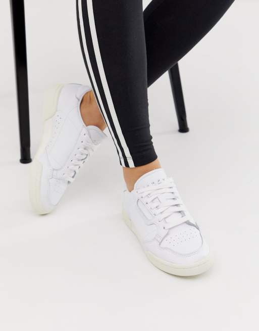 Adidas originals home of on sale classics continental 80 in white