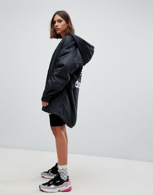 adidas hooded coat