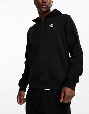 adidas Originals hooded sweatshirt in black - ASOS Price Checker