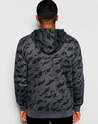 adidas originals hoodie in animal print