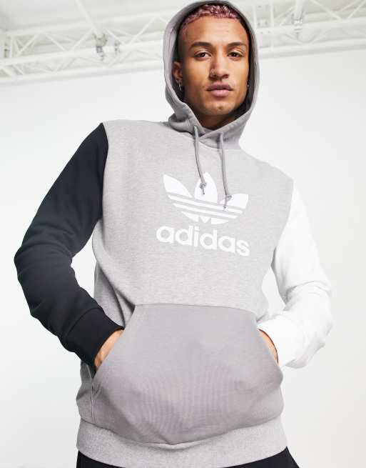 Adidas hoodie size L grey order color