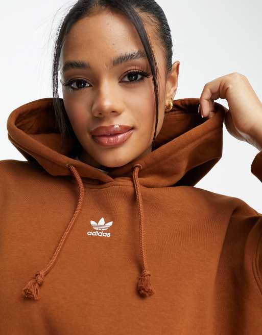 Brown store adidas hoodie