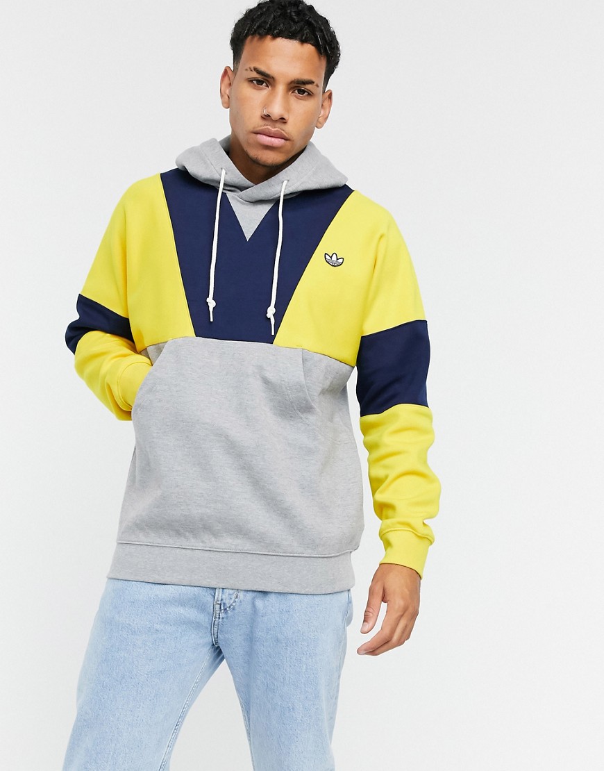 Adidas Originals hoodie in yellow
