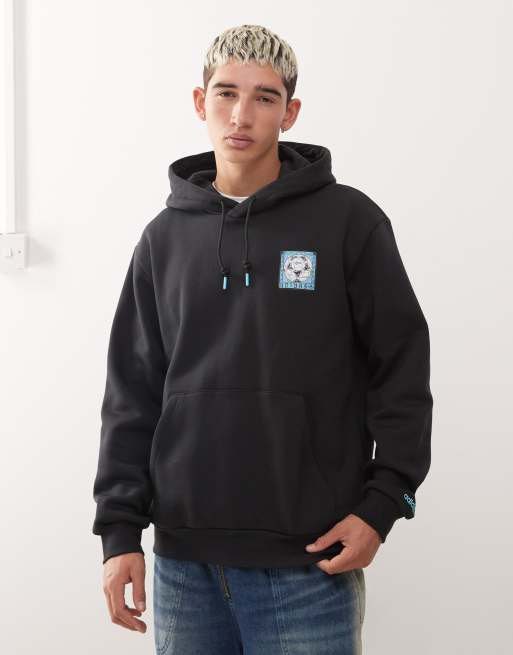 adidas Originals - Hoodie met print in zwart