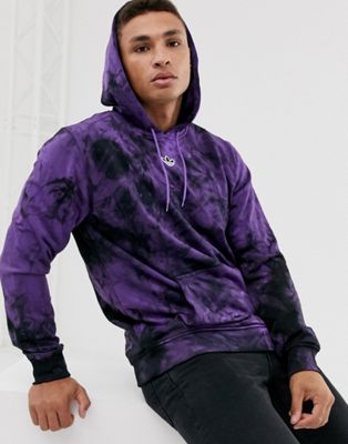 adidas trefoil hoodie purple