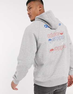 adidas hoodie back print