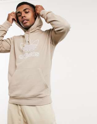 beige adidas sweatshirt