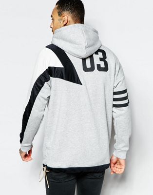 champion light blue reverse weave cropped hoodie