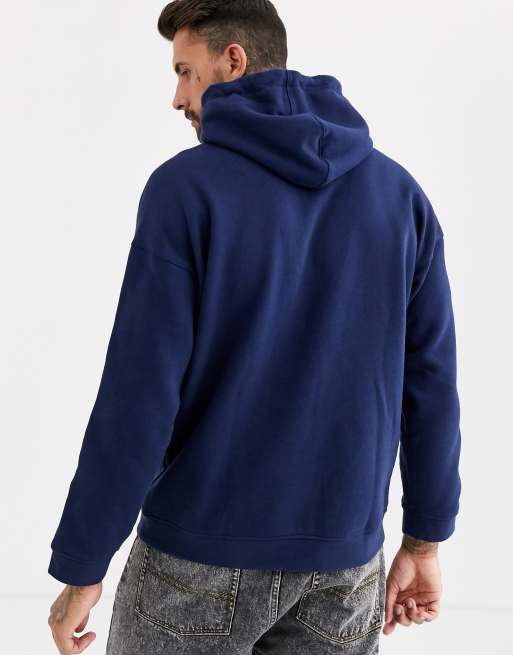 Adidas originals lock outlet up logo overhead hoodie