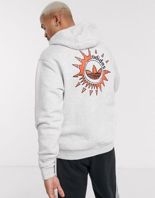 adidas originals sun graphic hoodie