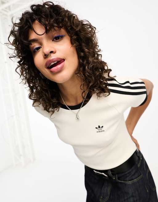 Adidas off shoulder top deals