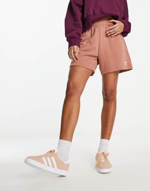 Brown best sale adidas shorts