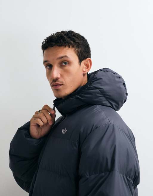 adidas Originals hættejakke i natgrå, 2 af 5