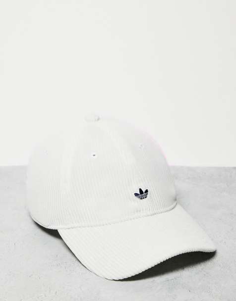 adidas Originals - Hvid baseball-kasket i fløjl - view 1