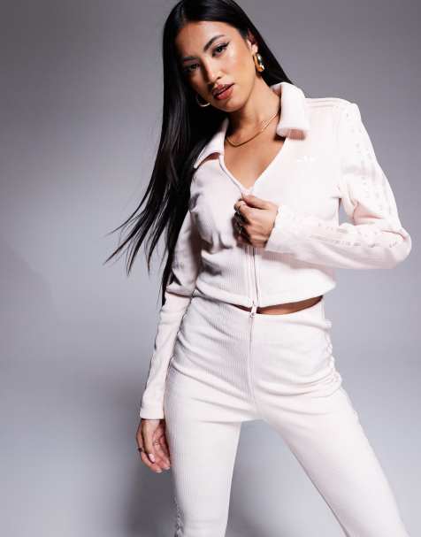 adidas Originals – Hyper Femme – Rosa, kort jacka - view 1