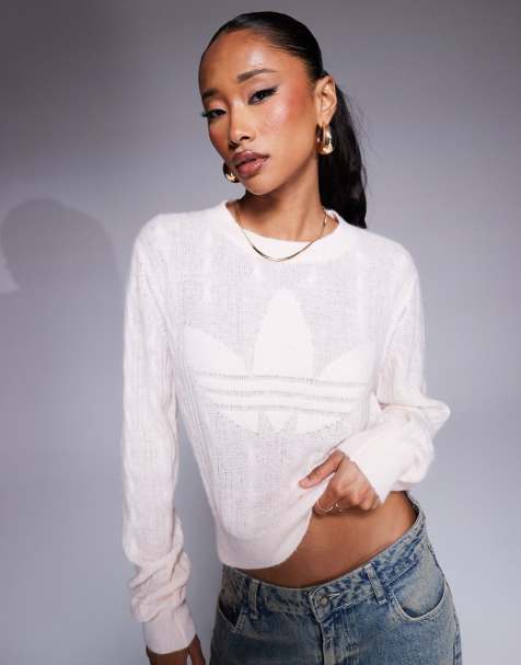 adidas Originals - Hyper Femme - Trui in roze - view 1