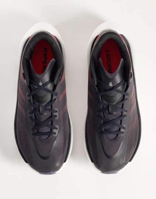 adidas Originals Hyperboost Euphoria LT Sneaker in Schwarz und Rot, 2 von 5