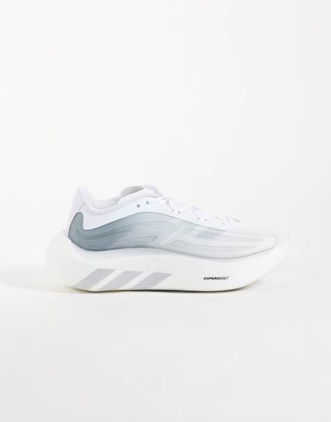 adidas Originals Hyperboost Euphoria LT sneakers argent et blanc - view 1