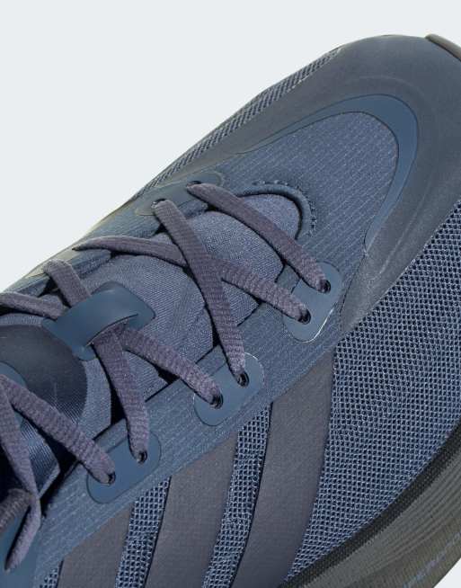 adidas Originals Hyperboost Euphoria LT sneakers in blu navy e nero, 3 di 7