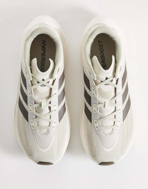 adidas Originals Hyperboost Euphoria LT sneakers in gebroken wit, 4 van 5