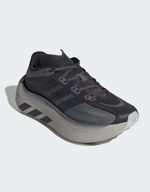 adidas Originals Hyperboost Euphoria LT sneakers in nero e grigio, 6 di 7