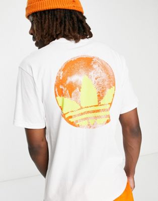 adidas Originals Hypersport line T-shirt with back graphics in white | ASOS