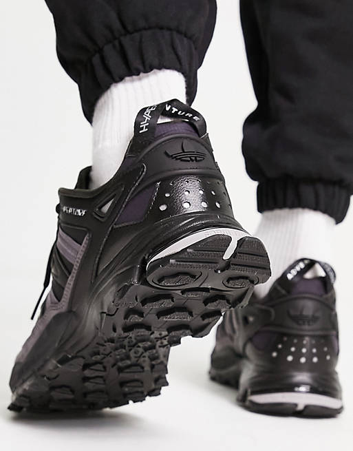 adidas Originals Hyperturf Adventure sneakers in black | ASOS