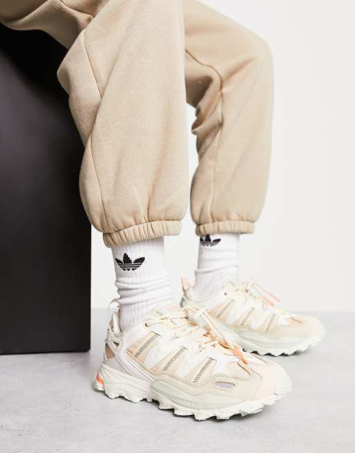 adidas Originals Hyperturf Adventure sneakers in off white and ecru tint ASOS