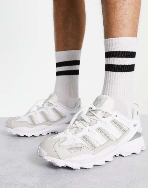 ASOS Adventure in white adidas sneakers | Originals Hyperturf