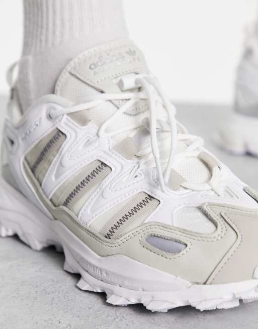 in adidas | Originals white Hyperturf Adventure ASOS sneakers