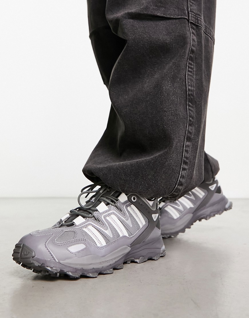 adidas Originals Hyperturf trainers in grey