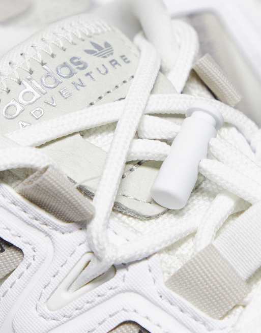 Adidas zx flux 2024 triple white