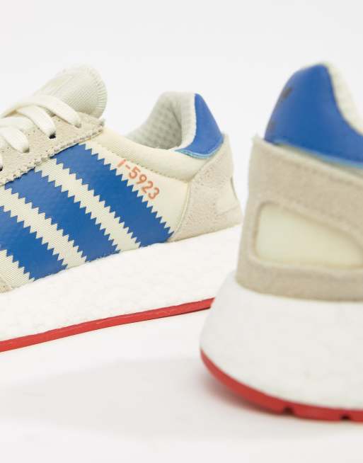 Adidas originals - i-5923 - baskets 2025 de course - gris et bleu