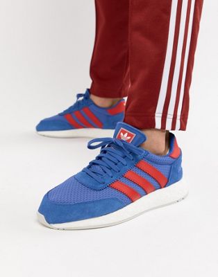 adidas Originals - I-5923 - Sneakers in pelle blu D96605 | ASOS