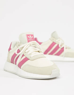 adidas originals pink and white