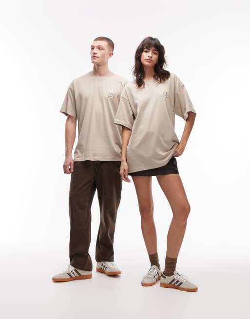 adidas Originals iced coffee graphic t-shirt in beige | ASOS