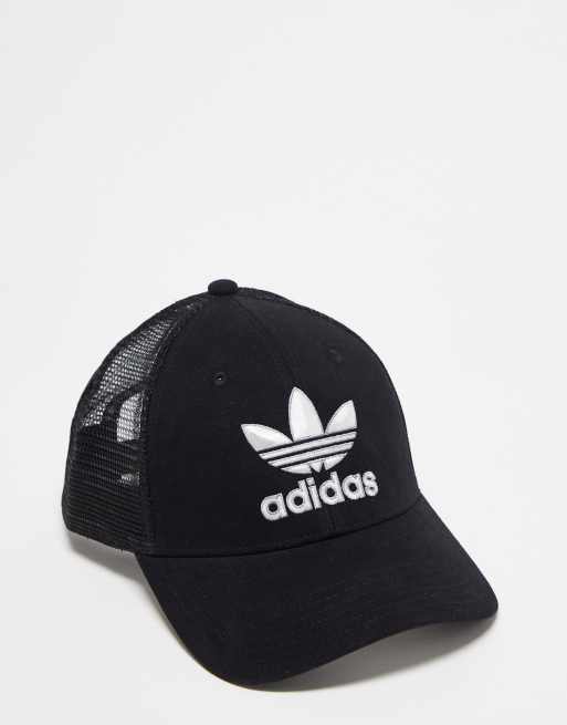 Mod berømt Summen adidas Originals Icon 2.0 trucker cap in black | ASOS