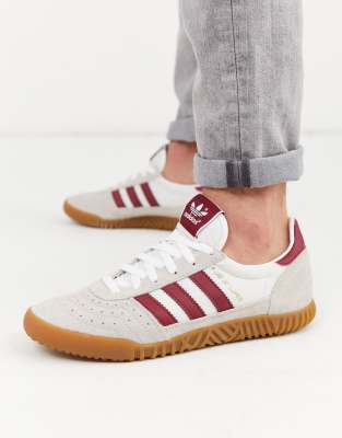 adidas Originals indoor super trainers with gum sole | ASOS