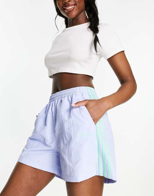 Long blue sale shorts