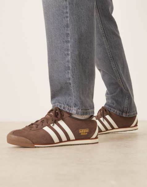 adidas Originals - Italia 70 - Sneakers in bruin en gebroken wit - view 1