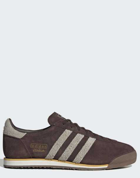 adidas Originals Italia 70s shoes in aurora coffee / silver pebble - view 1